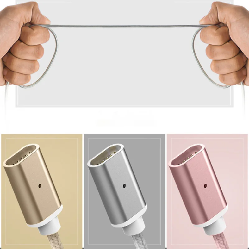 Магнитный Micro Тип USB C прочный кабель для передачи данных 120 см длинные телефон Быстрый зарядный кабель для IOS iPhone Android samsung Xiaomi LG кабель