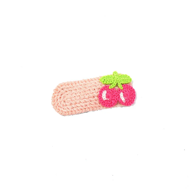 

Creative hand made Colored Wool Hairpin Fruit barrette Animal hairpin Animal hairpin Women Hair Clips Hair Accessories for Girls