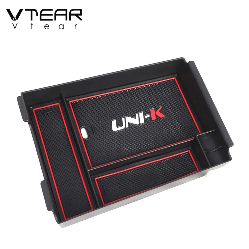 

Подлокотник Vtear, коробка для хранения, декоративная крышка, аксессуары для центральной консоли автомобиля, детали для стайлинга интерьера Changan Uni-k Unik 2023