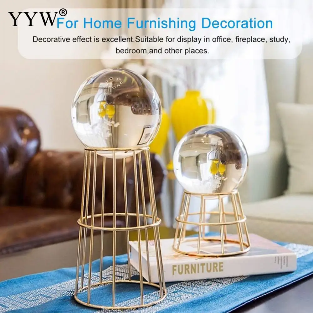 Хрустальный прозрачный стеклянный хрустальный шар фотореквизит Lensball Декор