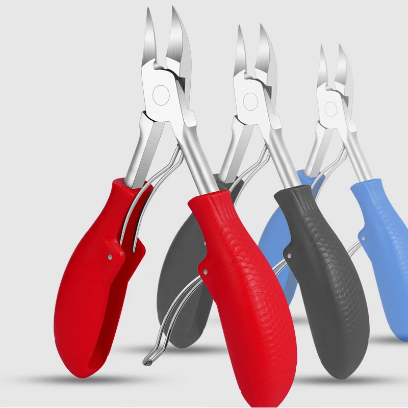 Foot Care Toe Thick Nail Clippers Pedicure Nails Ingrown Cutters Toenails Nippers Nail Correction Dead Skin Remover Beauty