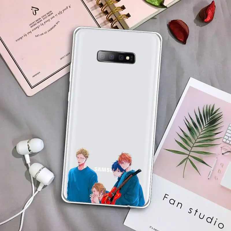 

Japan anime Given Anime Phone Case Transparent For Samsung Galaxy A 71 21s S note 8 9 10 plus 20 ultra