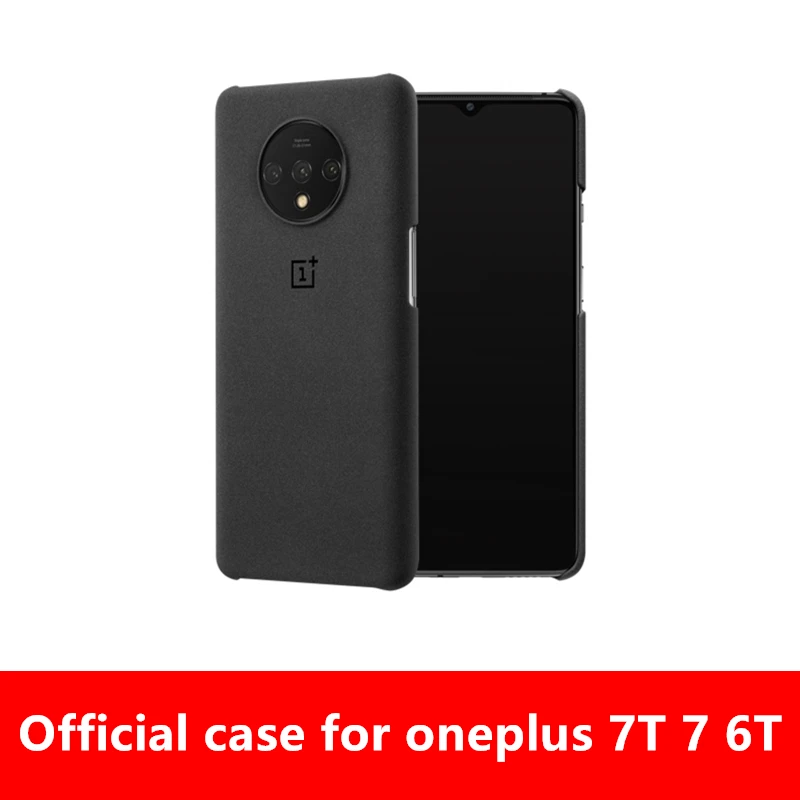Официальный песчаник силиконовый чехол для OnePlus 7T 6T 6 7 pro защитный чехол оригинальные аксессуары karbon нейлоновый бампер