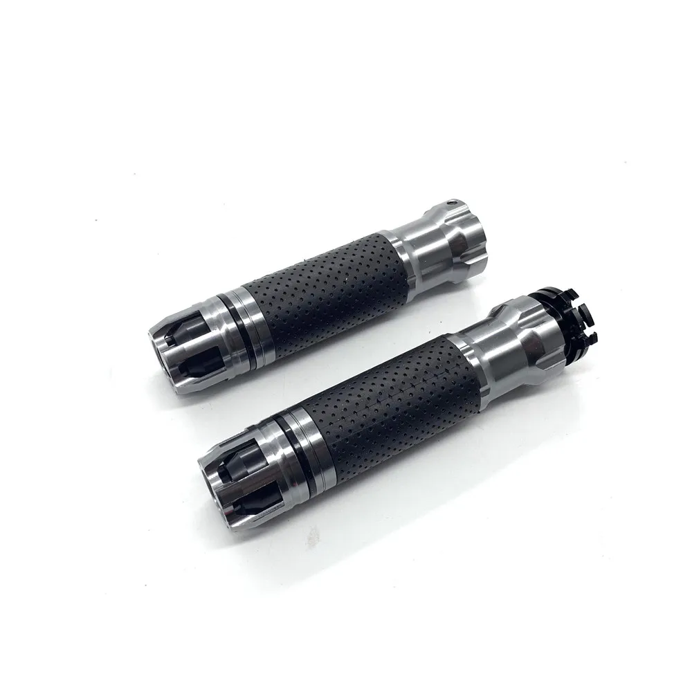 CNC мотоциклетные 7/8 ''рукоятка гоночный руль шапки ручки 22 мм Универсальный уличный и гоночный гоночное сцепление - Цвет: TITANIUM