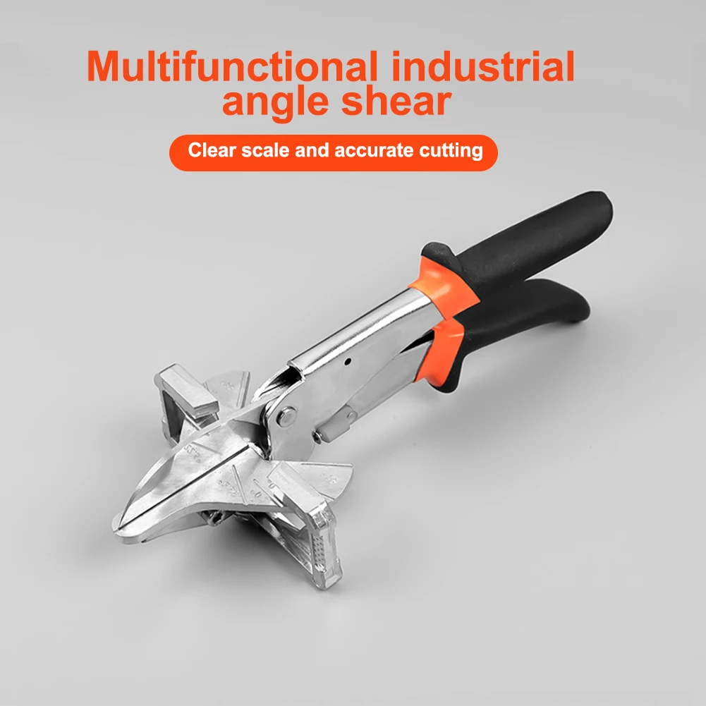 

Cutting Gasket Moulding Miter Shear Trunking Anti Rust Ergonomic Easy Grip Convenient Locking Multi Angle Craft Hand Tool Trim