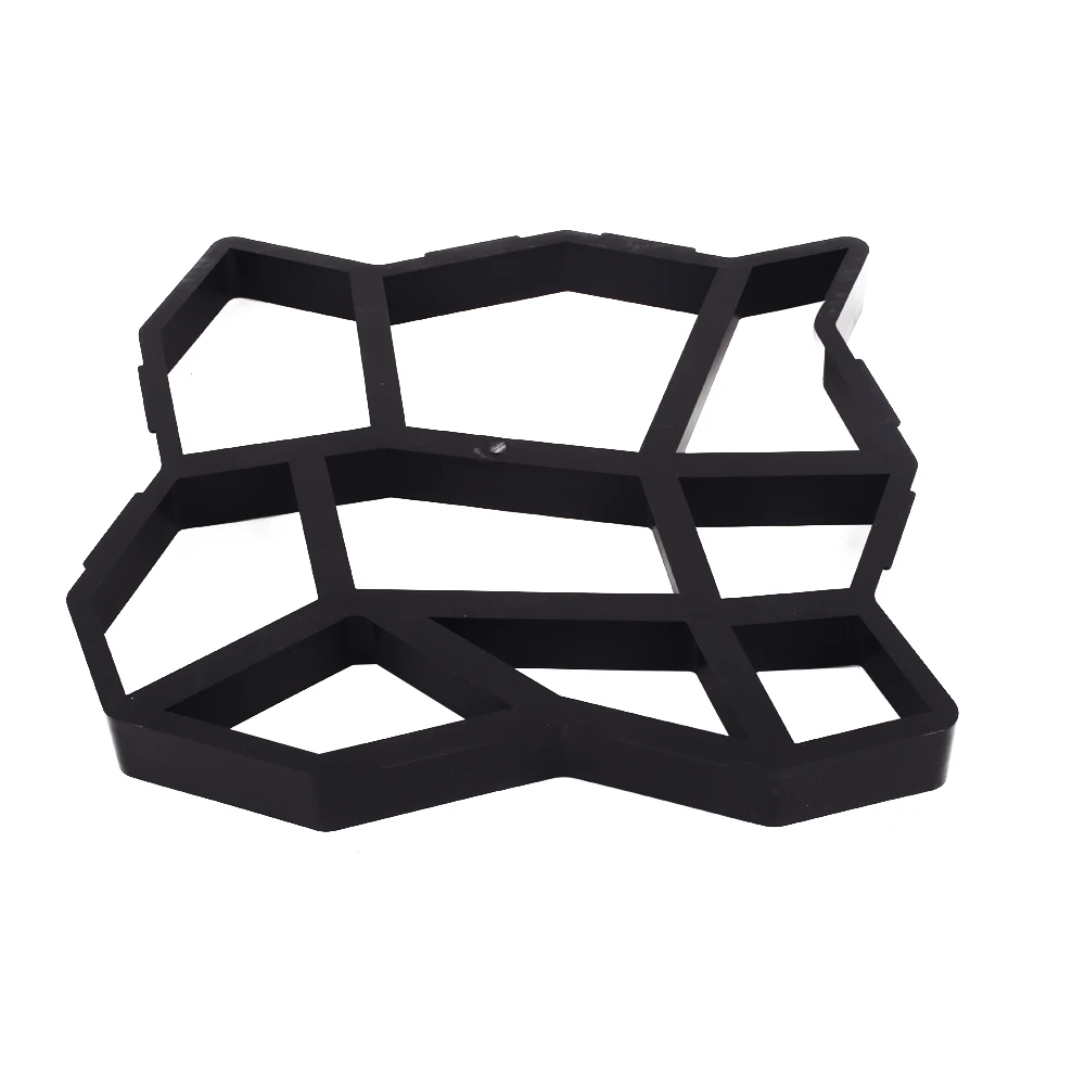 Форма для вымощения черного тротуара цементная форма бетонная 36х36 неровная