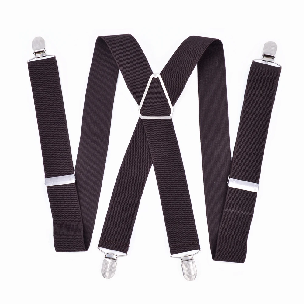 Подтяжки большого размера регулируемые эластичные подтяжки для мужчин и женщин