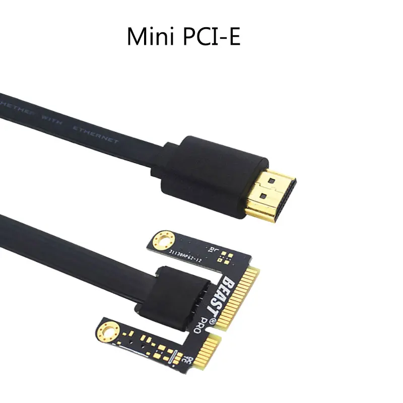 

EXP GDC Beast HDMI to Mini PCI-E|NGFF M.2 A key Cable|Expresscard Cable for Video Card External Graphics to Laptop