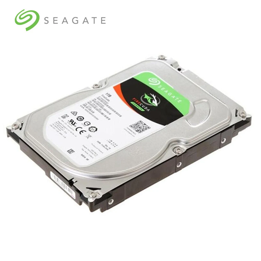 Жесткий диск Seagate 1 ТБ FireCuda Gaming SSHD (твердотельный гибридный диск) 7200 об/мин SATA 6