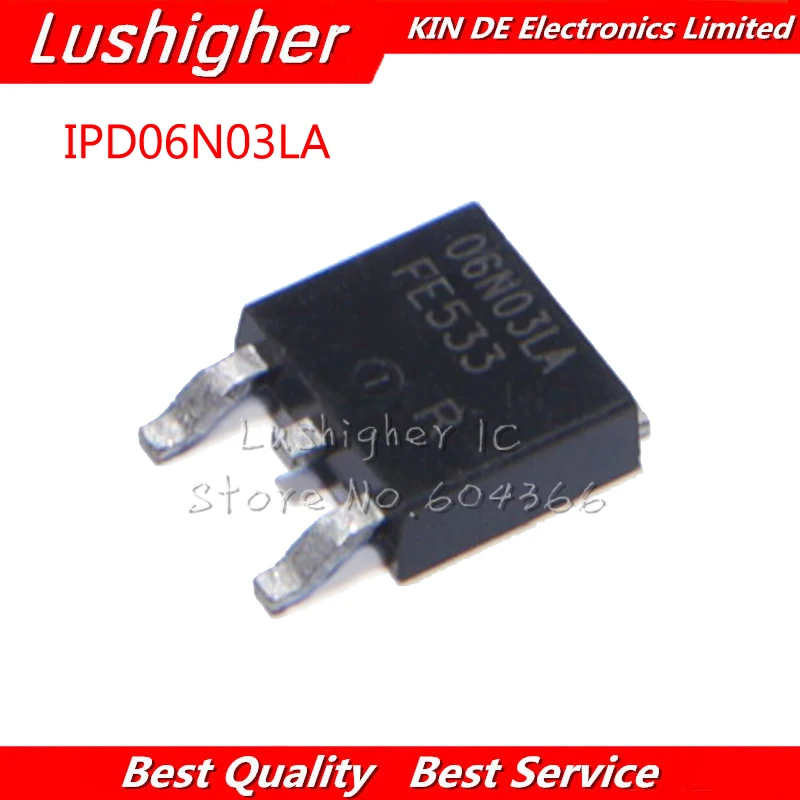 

10 шт. IPD06N03LA TO252 06N03LA TO-252 IPD06N03 SOT IPD06N03LAG