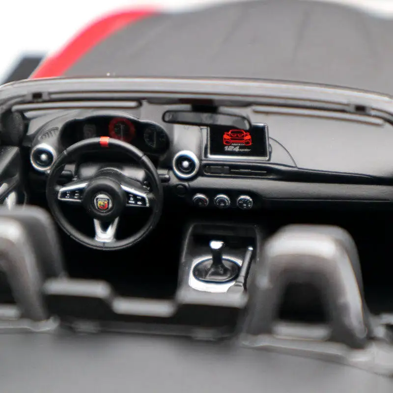 Топ скоростной 1:18 для Abarth 124 Spider Косты Брава 1972 красный TS0078 полимерные модели