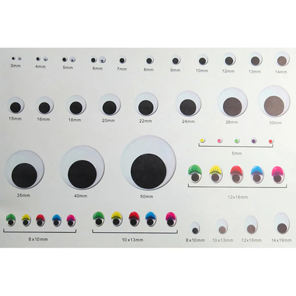 Новинка игрушки сделай сам пластиковые очки подвижные черные глаза для