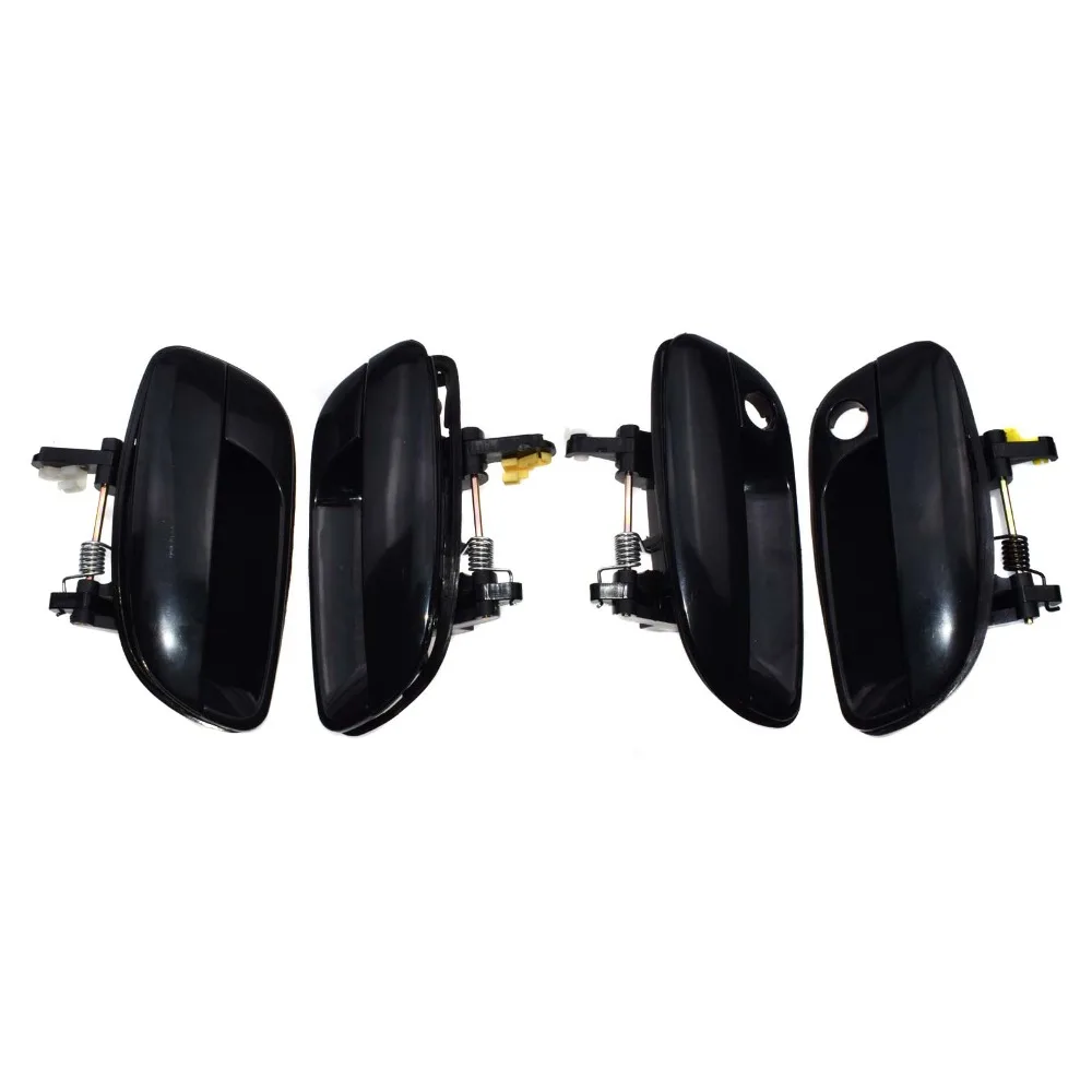 ISANCE Black FL FR RL RR внешняя дверная ручка 83650-2D000 82650-2D000 для Hyundai Elantra 2.0L 2001 2002 2003 2004 2005 2006 |