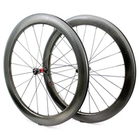 700c carbon road wheels dimple v brake wheelset high tg golf dimple surface 5825mm rims clincher tubular type bike wheel