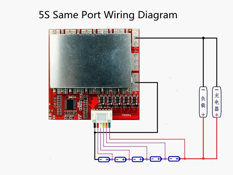 5S 100A/80A литиевая батарея Защитная плата/BMS LiFePo4 полимерный Железный литиевый пояс сбалансированный Электроинструмент Инвертор солнечной энергии