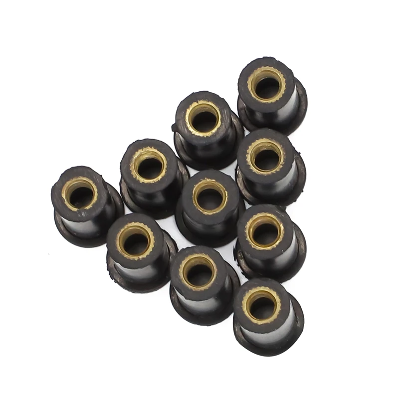M5 0 8 резиновая скругленная гайка Wellnut для лобового стекла обтекатель болт капота