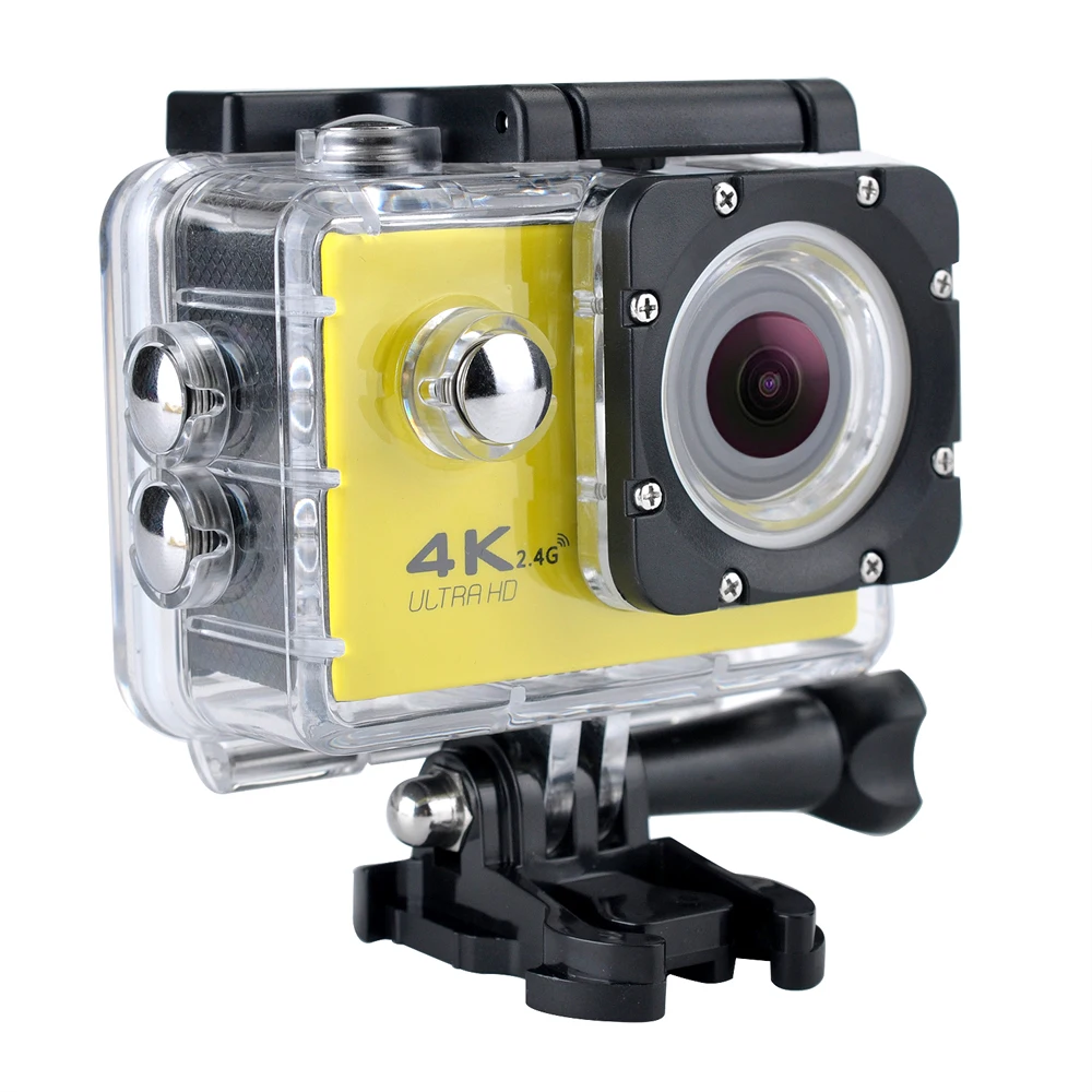 Фото мини-камера F60R 4K wifi Full HD 1080P Экшн-камера Водонепроницаемая 30 м 120 градусов широкоугольный для экстремальных видов спорта на открытом воздухе