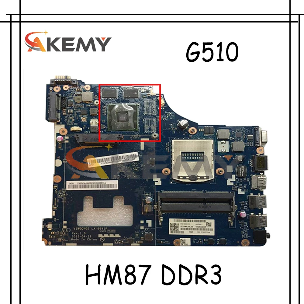 Akemy  Lenovo G510 VIWGQ/GS LA-9641P    PGA947 HM87 DDR3   100%  