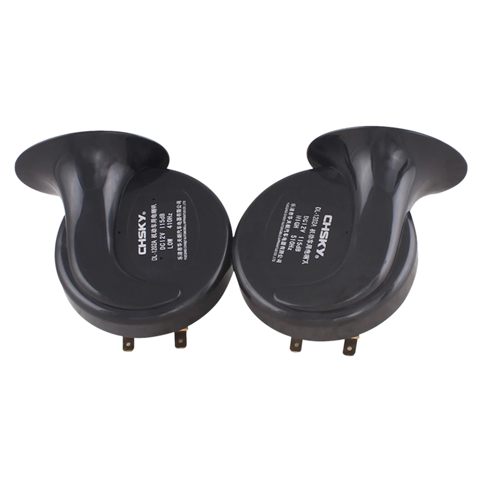 

Universal 105DB Car Claxon Horns Auto 12V Loud Vehicle Boat Snail Air Horn Waterproof Auto Replacement Parts