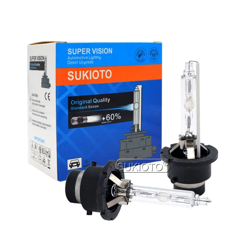 Оригинальный Автомобильный светильник SUKIOTO Xenon D2S D4S HID комплект фасветильник 35 Вт