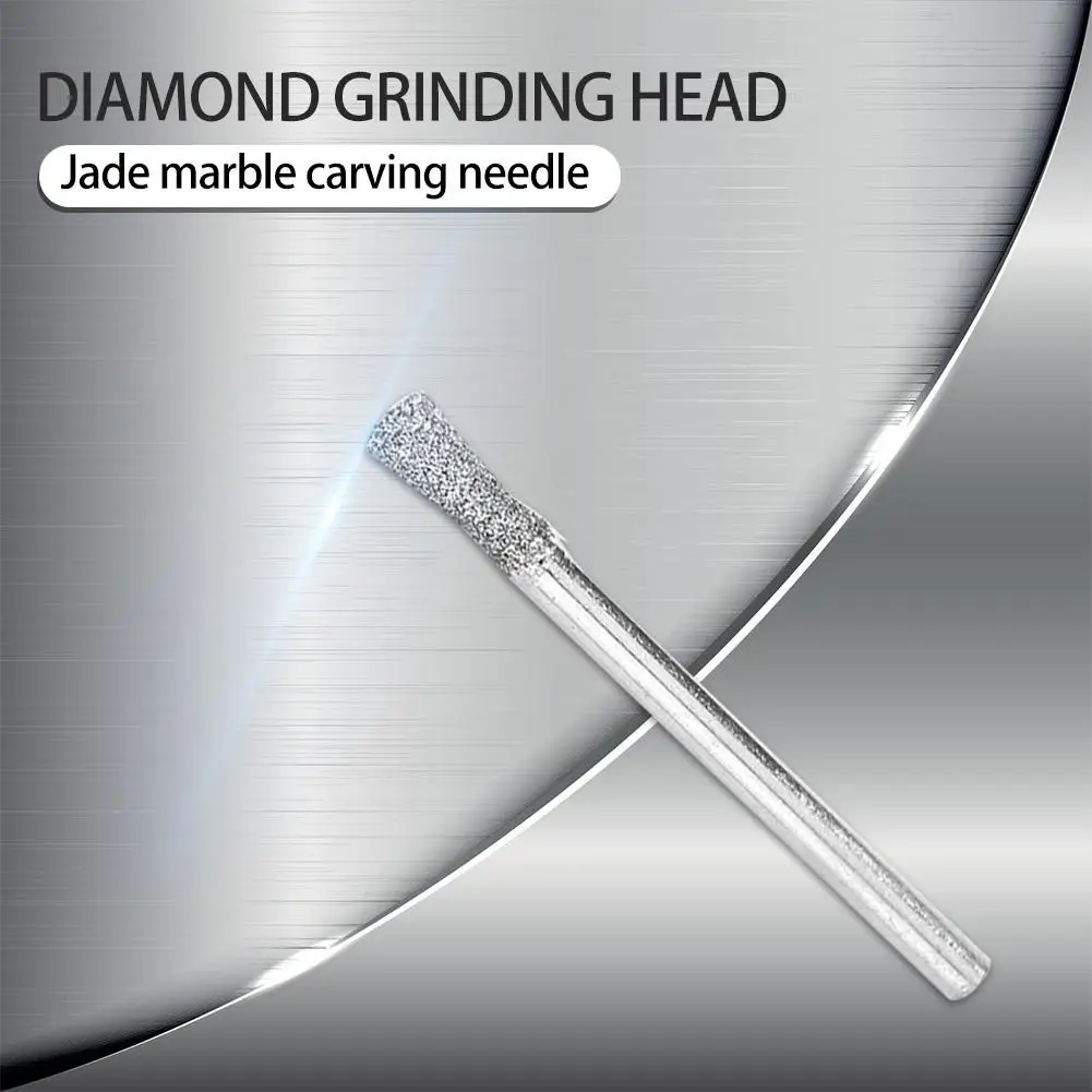 

Hot Sale Diamond Grinding Heads Portable Inverted Trapezoid Diamond Grinding Head Burr Disc Wheel Rotary Abrasive Tools