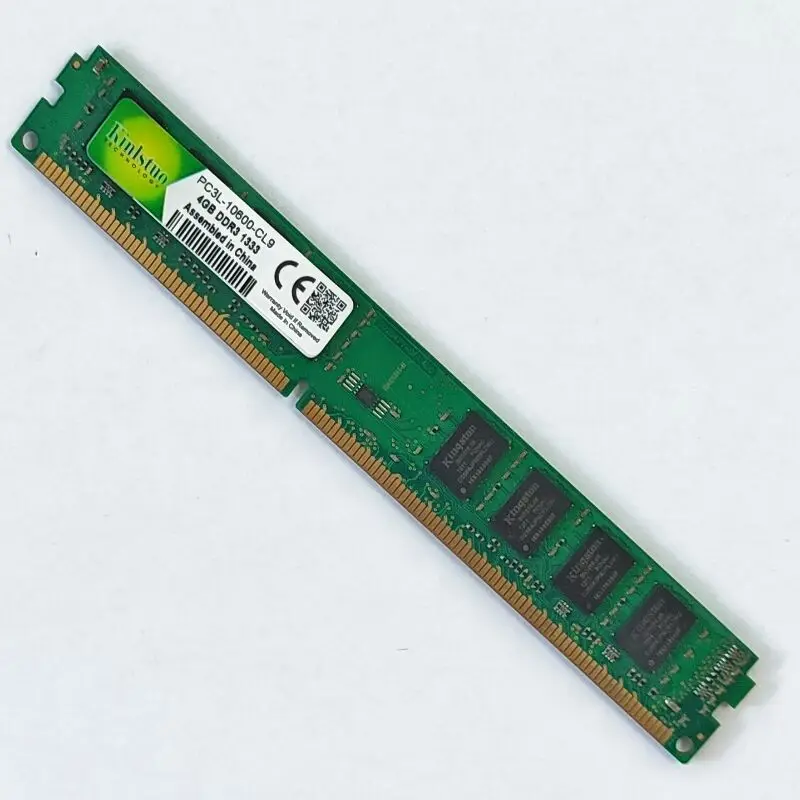 Kinlstuo RAMS DDR3 4 Гб 1333 МГц память для настольного компьютера KVR1333D3N9/4G INTEL и AMD |