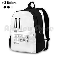 level 01 outdoor hiking backpack waterproof camping travel portal 2 portal games 2 puzzle level cake valve glados portals
