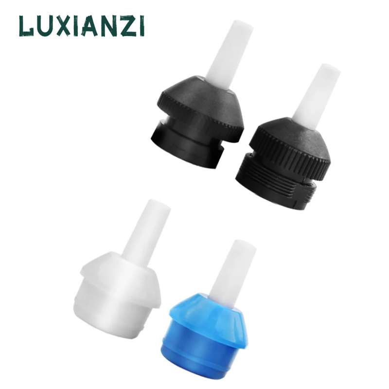 LUXIANZI 5pc Suction Tin Pen Tips Desoldering Pump Replacement Head Plastic Powerful Desoldering Pump Accessories Welding Tools