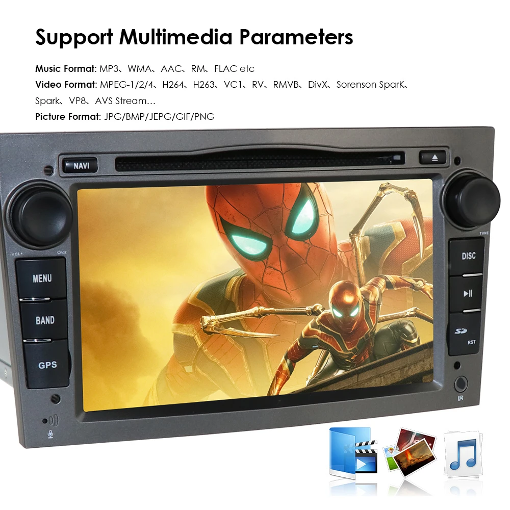 Hizpo PX5 2 Din Octa Core " Android 8,0 автомобильный dvd-радиоплеер для Opel Astra Vectra Antara Zafira Corsa gps Navi Wi-Fi и Bluetooth