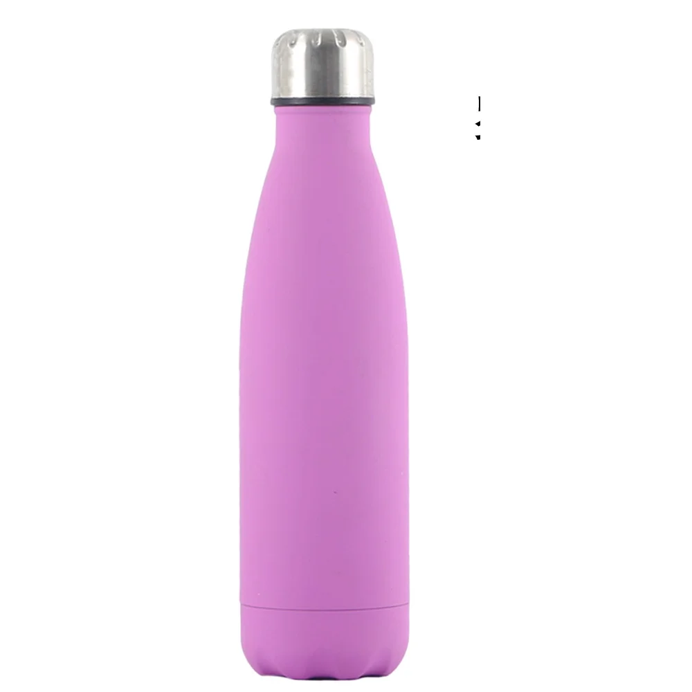 

500ml Double-Wall Insulated Stainless Steel Thermos Mug Sport Water Bottle For Girls Vacuum Flask Travel Coffee Cup Drink Bottle