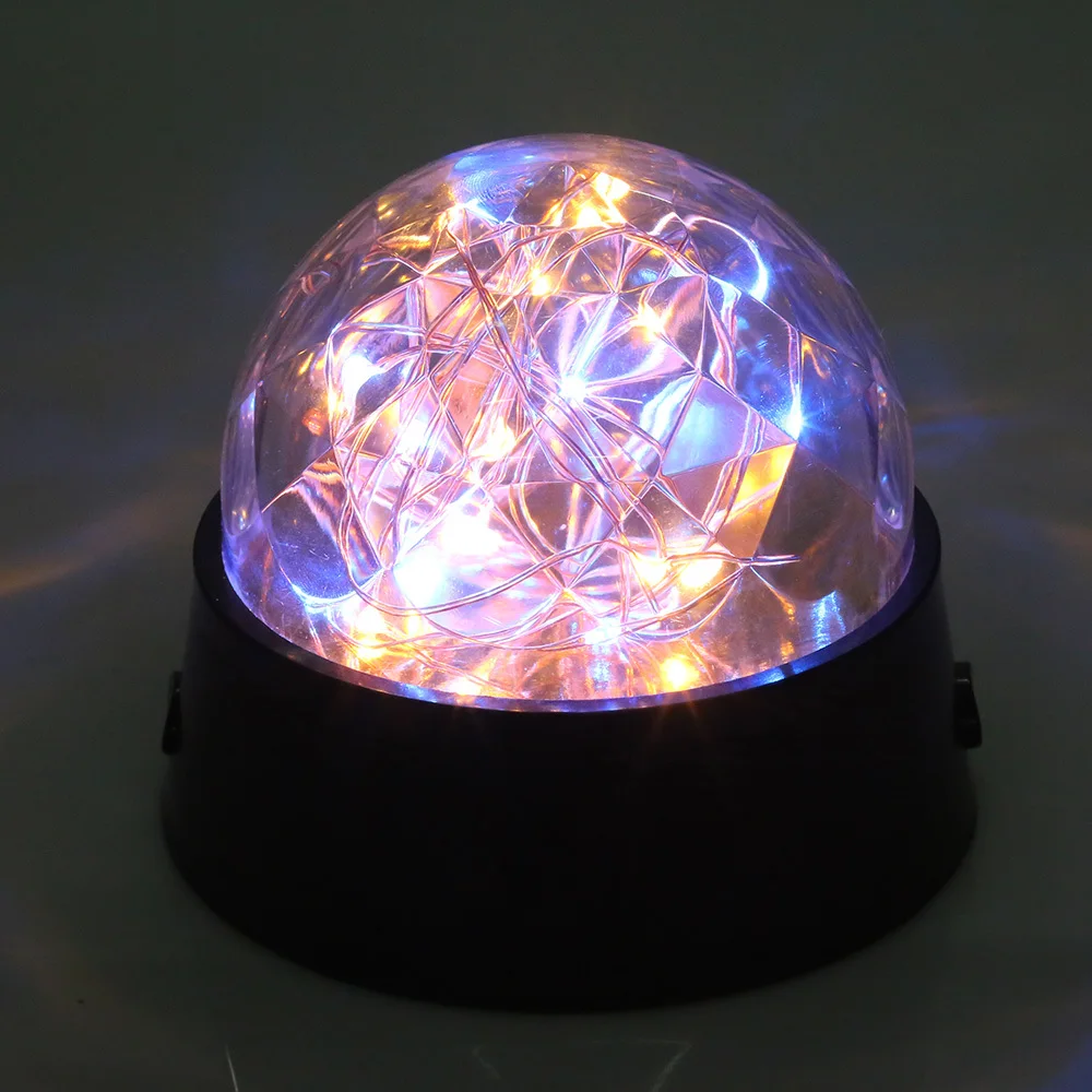 

Romantic LED Firework Starry Light Copper Wire Crystal Ball Table Lamp Decor Night Light Lamp For Party Wedding Holiday Gift
