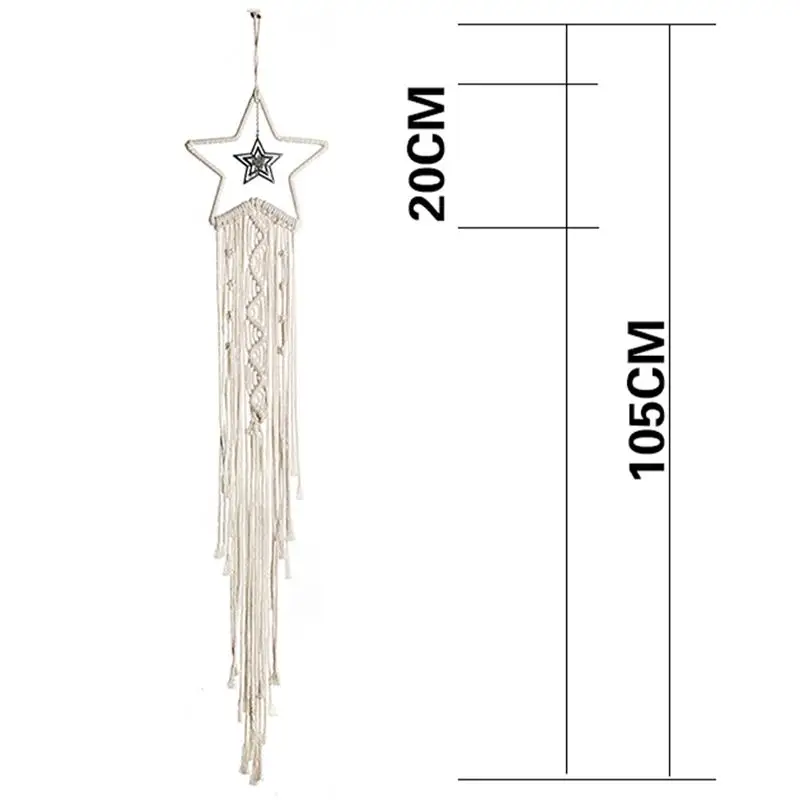 

Creative Star Dream Catcher Bohemian Tassel Wall Hanging Decoration Dreamcatcher For Bedroom Ornaments Gift Home Decor