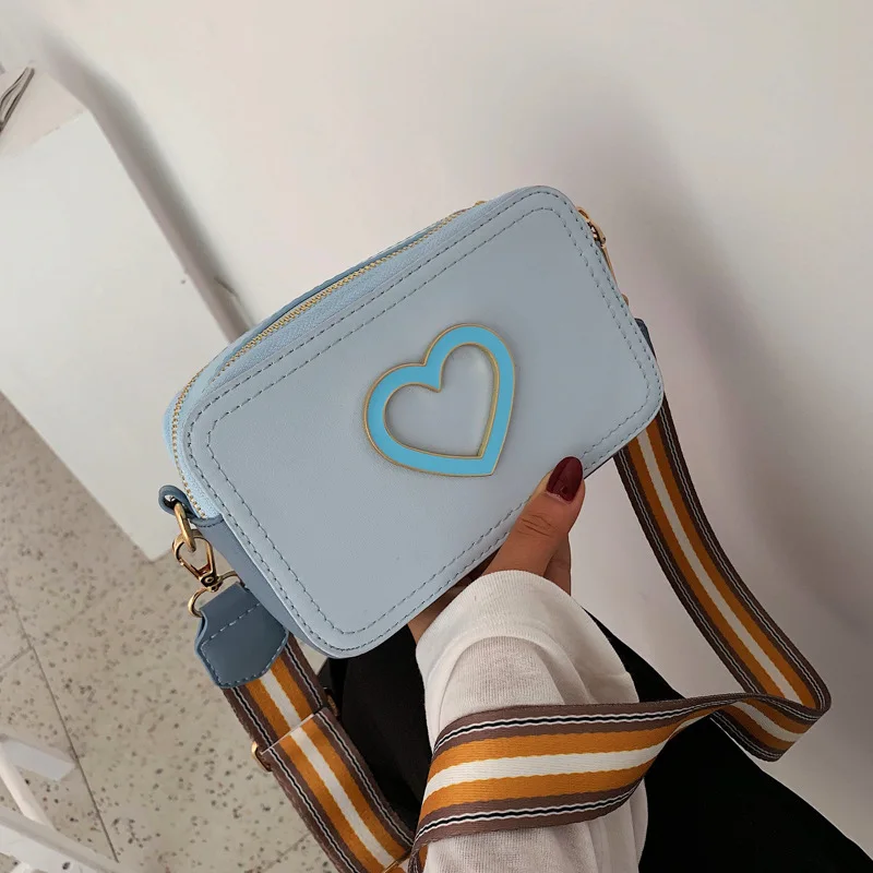 Новая Корейская версия модная простая лента Персиковое сердце коллизия цвет