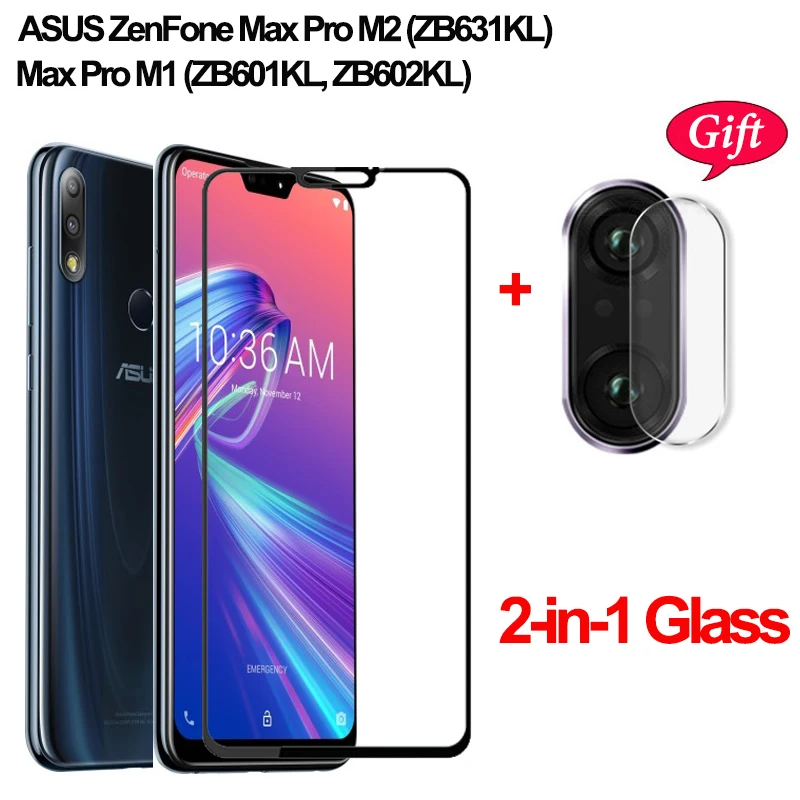 защитное стекло камеры для ASUS Zenfone Max Pro M2 ZB631KL M1 ZB602KL Защита экрана Asus 631KL ZB 602KL m2 на