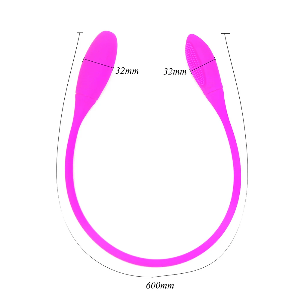 Вибраторы интимные игрушки для женщин силиконовая Вибрирующая палочка с двойной