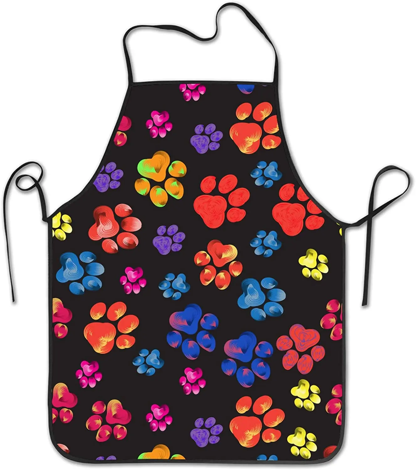 

Фартук с мультяшными милыми собачьими лапками, тематические украшения шеф-повара для женщин и мужчин, кухонные аксессуары для барбекю