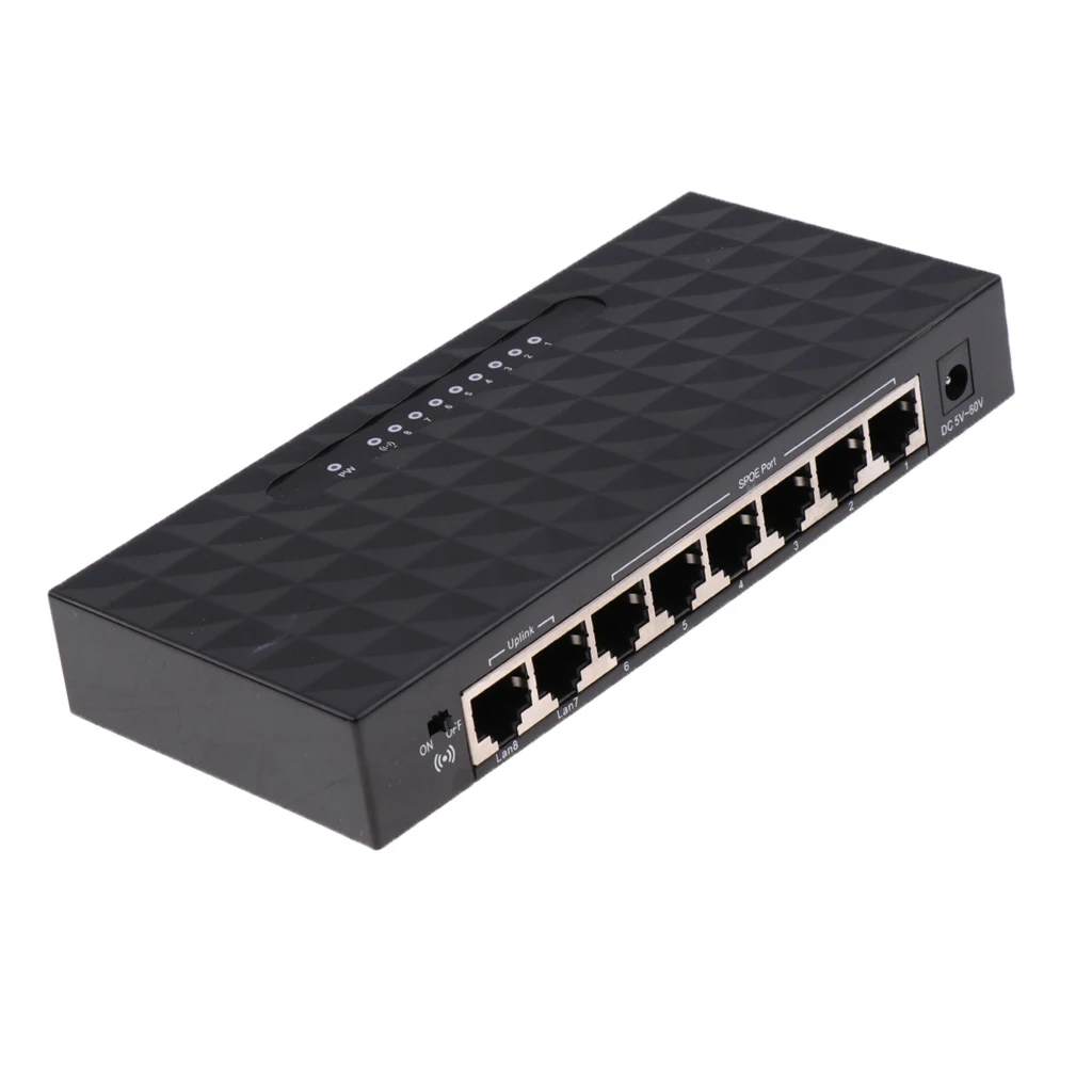 6 портов SPoE Fast Switch с 2 Ethernet Uplink ieeee802.3/802.3u 10/100 Мбит/с|Сетевые коммутаторы| |