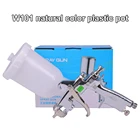 Краскопульт W101 ручной, 1,01,31,51,8 мм, пластиковый резервуар W-101 куб. См