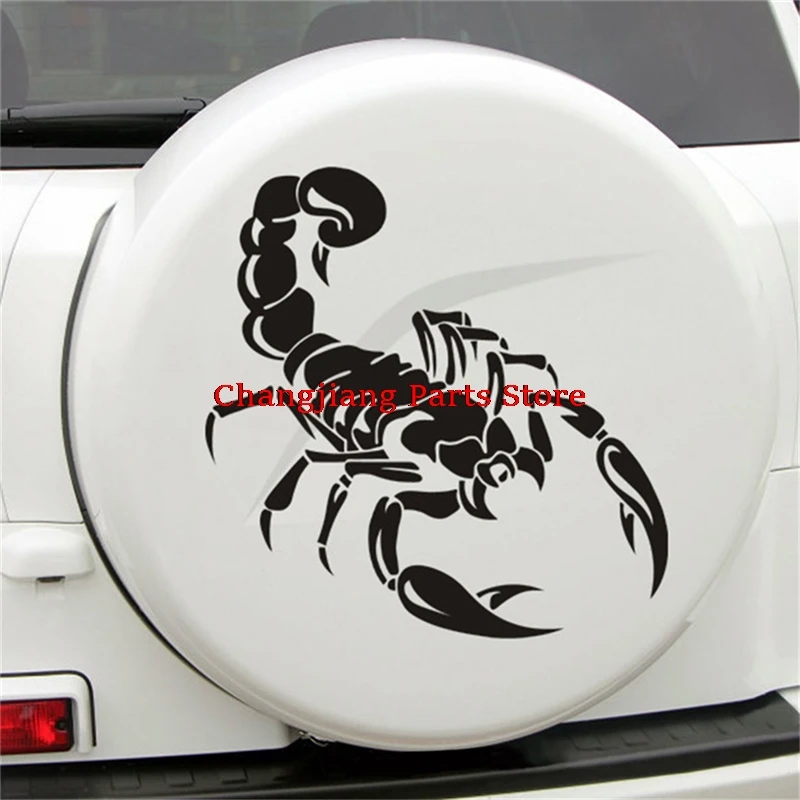 Новинка 30 см 3D наклейки для мотоцикла и автомобиля с милыми скорпионами стикеры