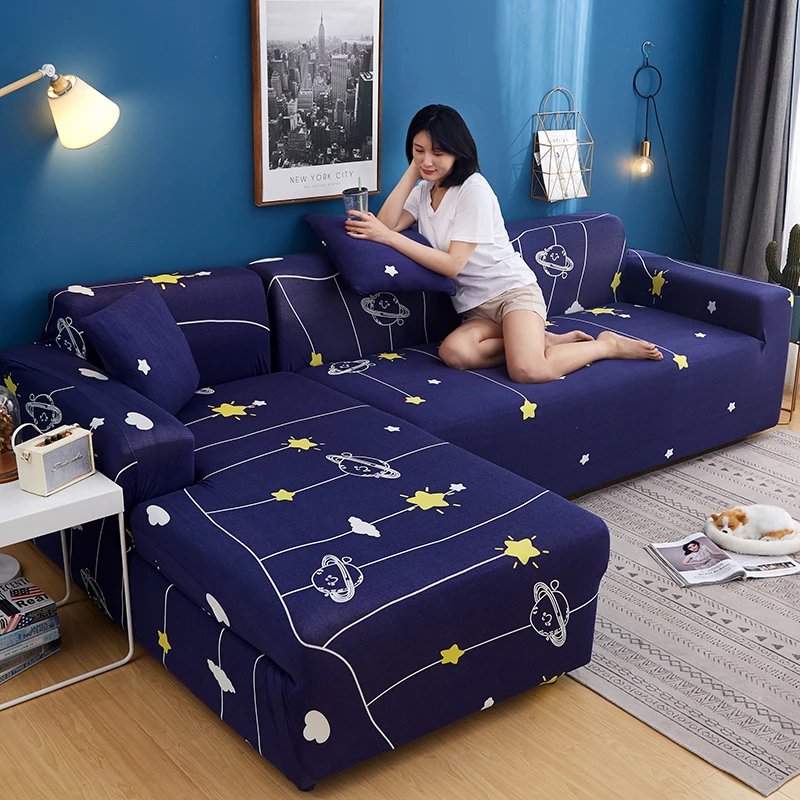 Эластичный скандинавский чехол для дивана чехлы гостиной углового | Дом и сад