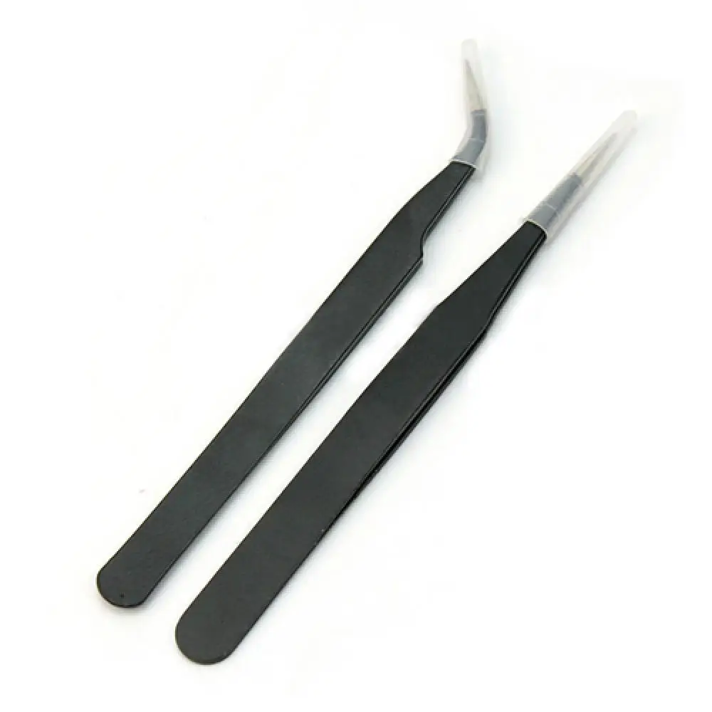 

2Pcs Eyebrow Tweezers Professional Eyelashes Makeup Tools Pliers Hair Clip Hair Accessories