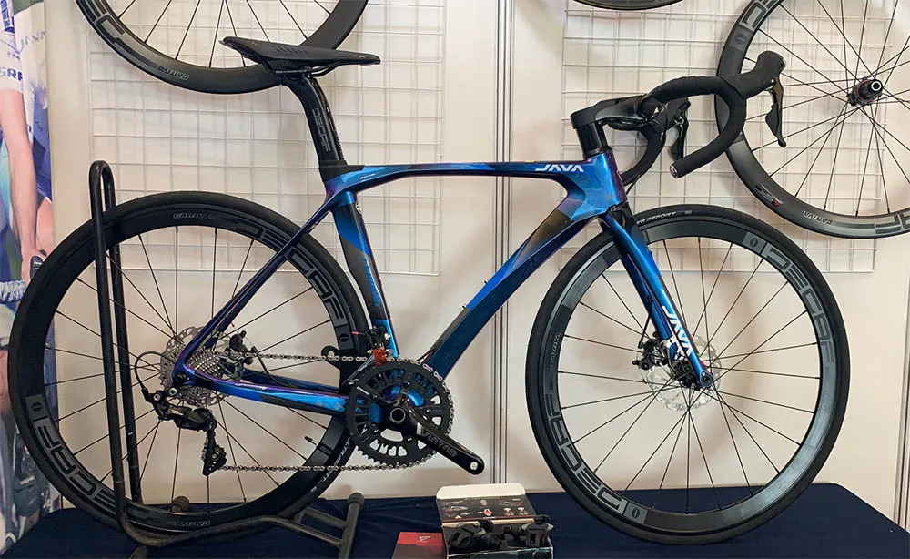 JAVA Feroce Carbon 700C дорожный велосипед с 105 переключения диски из алюминия 22 скорости гидравлический дисковый тормоз гоно