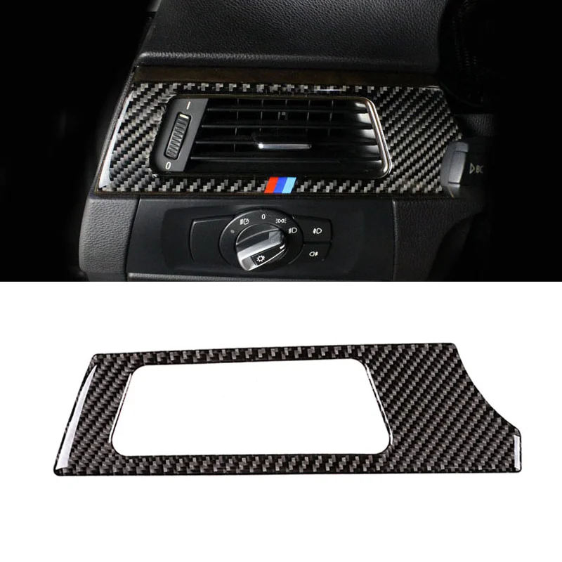 

Для BMW 3 серии E90 E92 E93 2005 - 2011 2012 углеродное волокно Автомобильный интерьер Левая сторона водителя кондиционер Выходная Крышка вентиляционног...