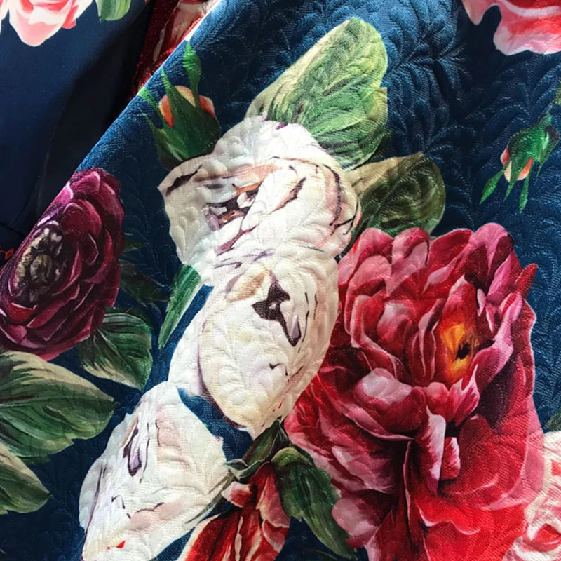 Женское платье с отложным воротником элегантное жаккардовое составного кроя