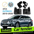 Автомобильные Брызговики для Subaru Outback 2010-2020, комплект брызговиков, брызговики, брызговики, передние и задние брызговики, пылезащитные аксессуары