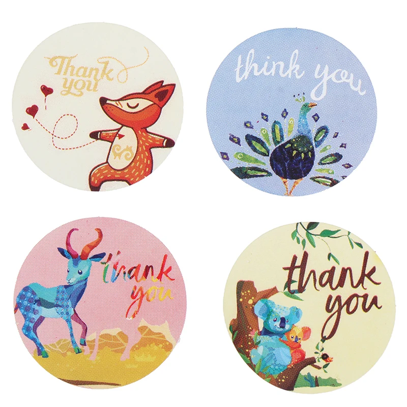 500 шт./рулон новогодняя картина 1 дюйм|Украшения своими руками для вечеринки| |