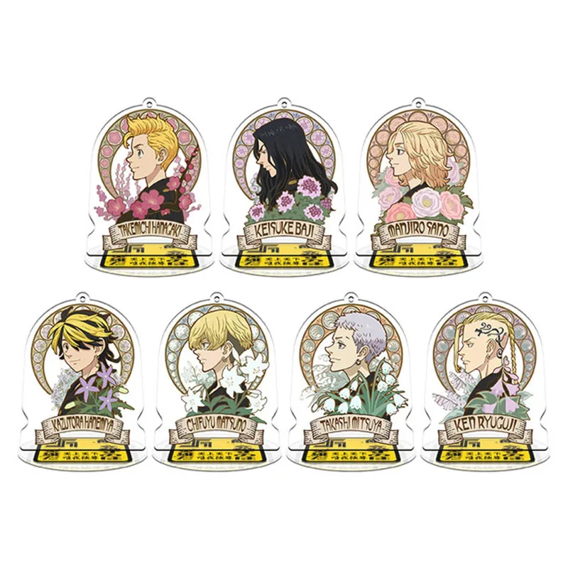 

Anime Tokyo Revengers Stand Plate 10cm Length Mikey Dranken Display Model