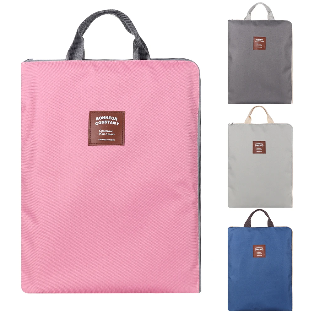 

1pc A4 Oxford File Folder Bag Men Portable Office Supplies Organizer Bags Casual Ladies Tote Office School Document Supplies