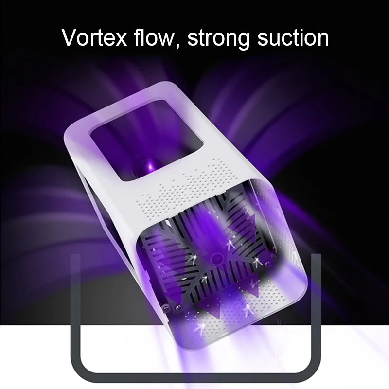 Электрическая ловушка для мух Москитная ультрафиолет убийца насекомых в