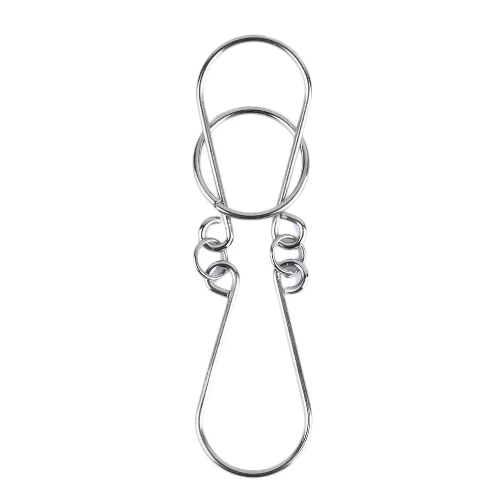 

2020 NEW Upgrade 7pcs/Set Metal Wire Puzzles Magic Trick Compact Puzzle Ring Toys IQ Test Funny Mind Game Portable Brain Teaser